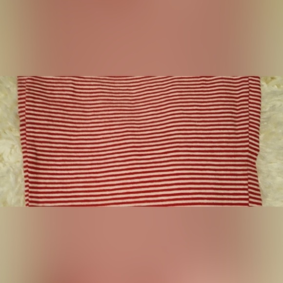 Joe Boxer Women’s Jogger Pajama Pant Red/White Stripes Size Medium EUC - Picture 5 of 5